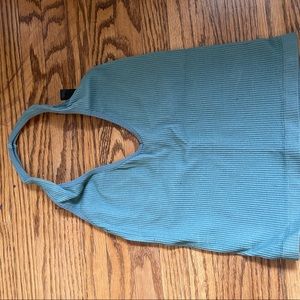 Urban outfitters ribbed halter neck top